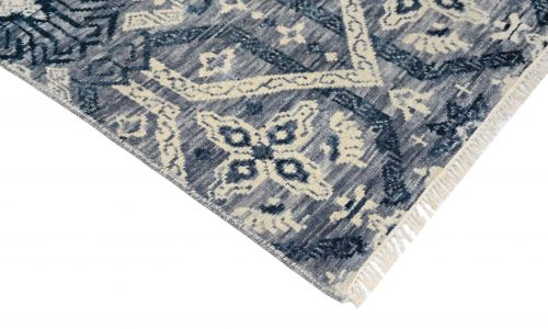 Hand Knotted Oushak Rug 7'9